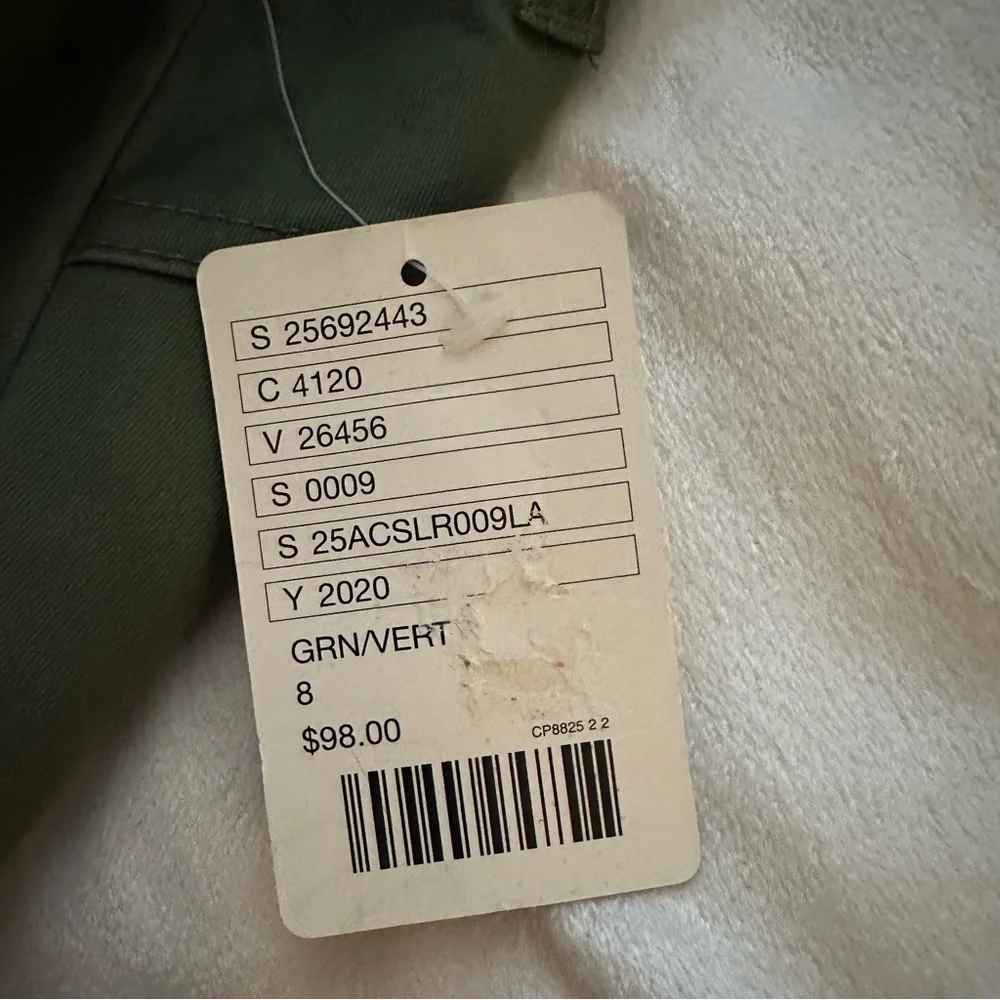 MEADOW RUE Anthropologie Patchwork Cargo Skirt 8 Quilted Pocket Corduroy NWT - Picture 7 of 8